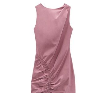 Zara Asymmetrical Pink Dress